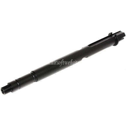 E&C 11インチ/11.75インチ アルミアウターバレル -14mm CCW 反時計回りネジ E&C 416 RAHGシリーズ AEGライフル エアソフト ブラック