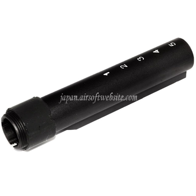 E&C 168mm 5ポジション エクステンデッドストック バッファーチューブアダプター E&C 416A5シリーズ AEGライフル エアソフトガン対応