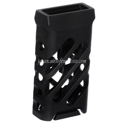5KU CNCアルミKeyMod M-LOK 超軽量バーティカルグリップ タイプ1  ブラック