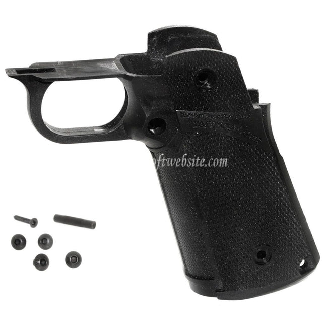 KF AIRSOFT ポリマーグリップ KJ Works AW WE-TECH 東京マルイ HI-CAPAシリーズ GBBピストル対応 ブラック