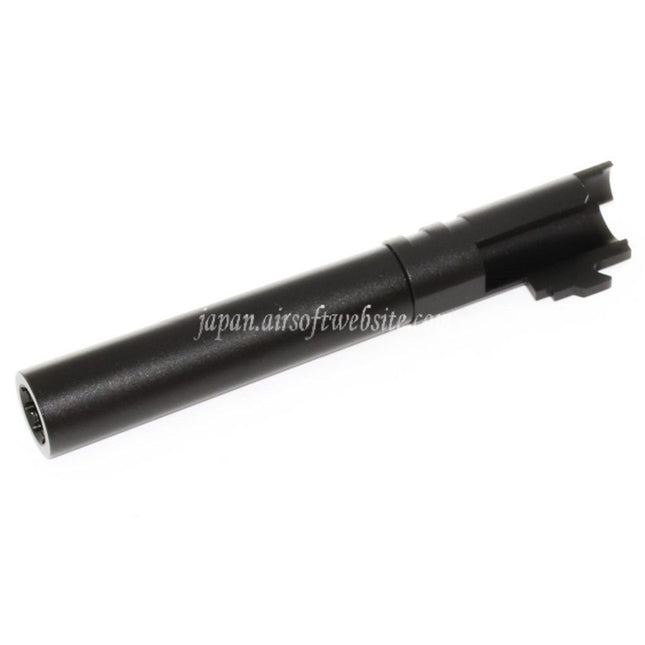 KF AIRSOFT CNCアルミ製ブルスタイルアウターバレル +11mm CW AW WE 東京マルイ HI-CAPA 5.1 GBBピストル対応