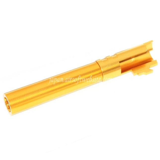 KF AIRSOFT CNCアルミ製ブルスタイルアウターバレル +11mm CW AW WE 東京マルイ HI-CAPA 5.1 GBBピストル対応