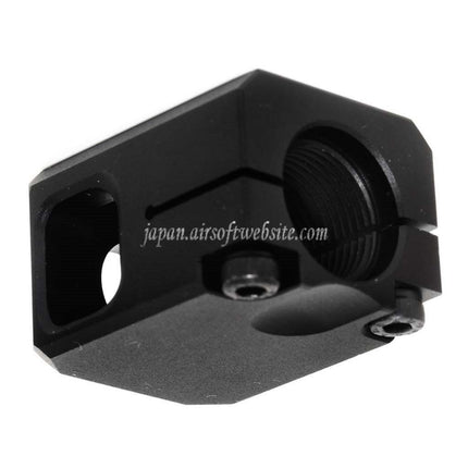 5KU CNCアルミコンペンセイター V2 -14mm CCW G17 GBBピストル対応 エアソフト