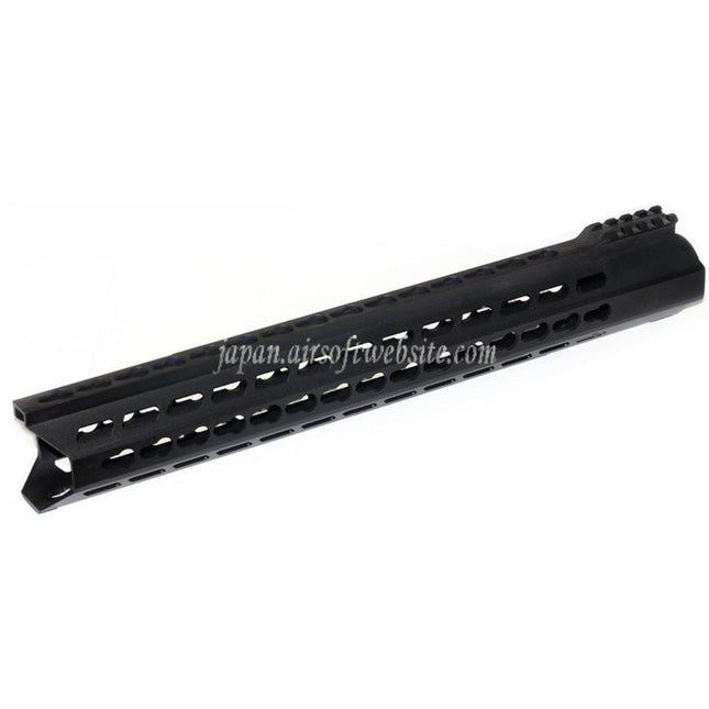 GOLDEN EAGLE 390mm アルミフリーフロート Keymod RAS ハンドガードレールシステム GOLDEN EAGLE 3202 M200 スナイパーライフル エアソフトガン ブラック