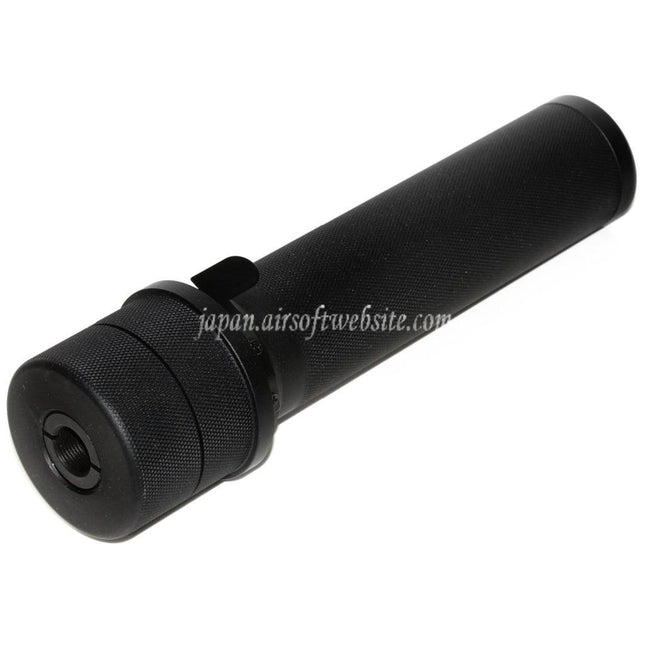 5KU PBS-1 サイレンサーサプレッサー（スピットファイアトレーサー付き）-14mm CCW 反時計回りネジバレル AKシリーズライフル用 エアソフトガン ブラック