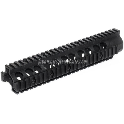 CYMA 10.5インチ 265mm アルミアッパーカット RAS ハンドガードレールシステム CYMA G&P VFC KING ARMS 東京マルイ M4 AEG GBB ライフル エアソフトガン対応 ブラック