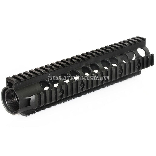 CYMA 10.5インチ 265mm アルミアッパーカット RAS ハンドガードレールシステム CYMA G&P VFC KING ARMS 東京マルイ M4 AEG GBB ライフル エアソフトガン対応 ブラック