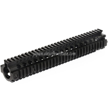 CYMA 304mm アルミ MK18 スタイル RAS ハンドガードレールシステム CYMA M4 M16 AEG ライフル エアソフトガン対応 ブラック