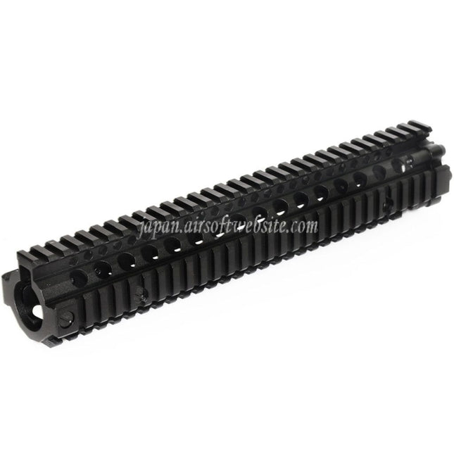 CYMA 304mm アルミ MK18 スタイル RAS ハンドガードレールシステム CYMA M4 M16 AEG ライフル エアソフトガン対応 ブラック