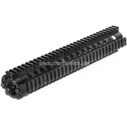 CYMA 304mm アルミ MK18 スタイル RAS ハンドガードレールシステム CYMA M4 M16 AEG ライフル エアソフトガン対応 ブラック