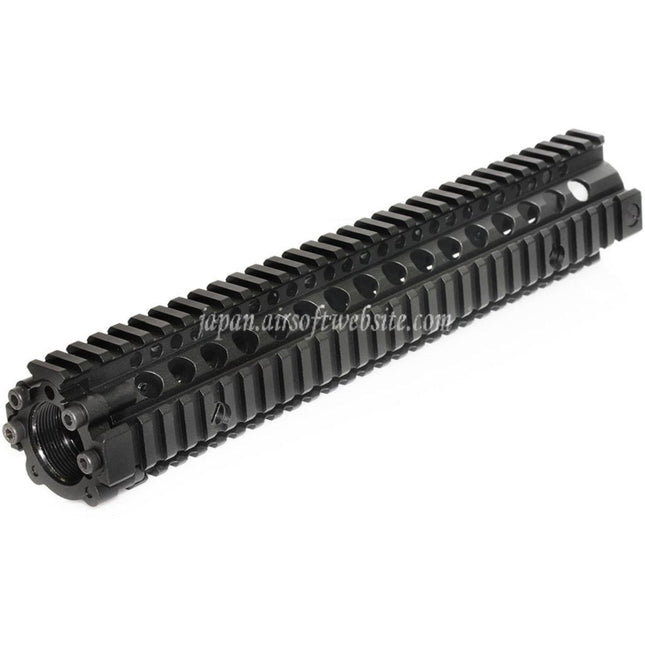 CYMA 304mm アルミ MK18 スタイル RAS ハンドガードレールシステム CYMA M4 M16 AEG ライフル エアソフトガン対応 ブラック