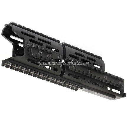 CYMA 276mm アルミ AK モジュラー KeyMod RIS ハンドガードレールシステム CYMA E&L 東京マルイ AK シリーズ AEG ライフル エアソフトガン対応 ブラック