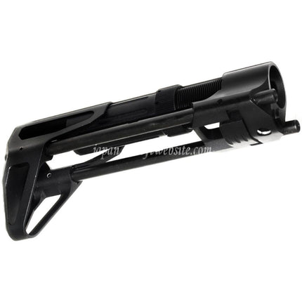 5KU PDW リトラクタブル スライドストック GHK VFC WE (WE-TECH) WA M4シリーズ GBBライフル対応 エアガン ブラック