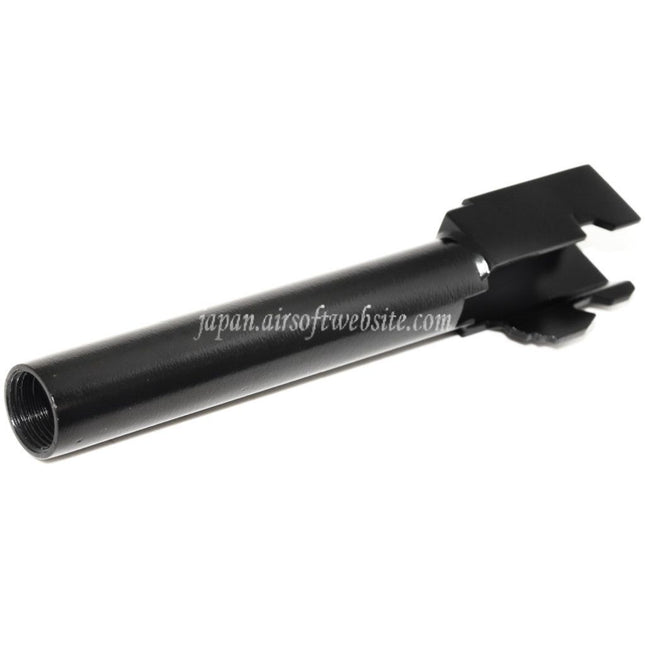 APS 115mm/118mm アウターバレル -12mm逆ネジ APS SHARKシリーズ 6mm/4.5mm GBBピストル対応 エアソフトガン ブラック