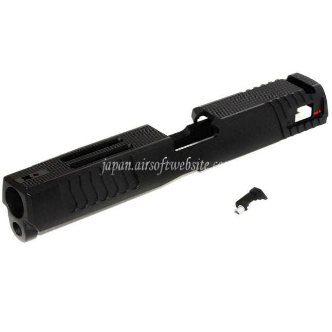 APS アルミスライド APS SHARKシリーズ 6mm/4.5mm GBBピストル対応 エアソフトガン ブラック
