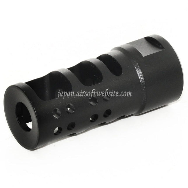 Airsoft Website 53mm R2 556スタイルメタルマズルブレーキフラッシュハイダー（-14mm CCW 反時計回りネジ式バレルライフルエアソフトガン対応）