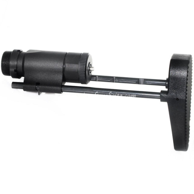 Airsoft Website 6ポジションPDWリトラクタブルスライドストック 東京マルイ M4シリーズ電動ガン対応 ブラック