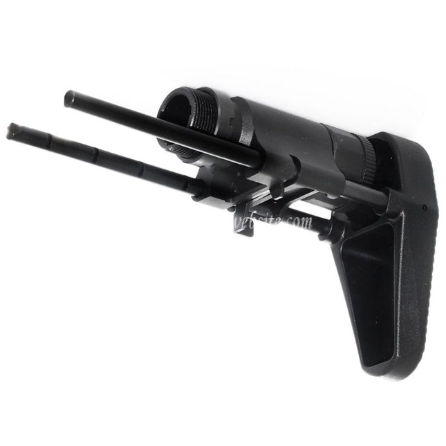 Airsoft Website 6ポジションPDWリトラクタブルスライドストック 東京マルイ M4シリーズ電動ガン対応 ブラック