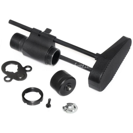 Airsoft Website 6ポジションPDWリトラクタブルスライドストック 東京マルイ M4シリーズ電動ガン対応 ブラック