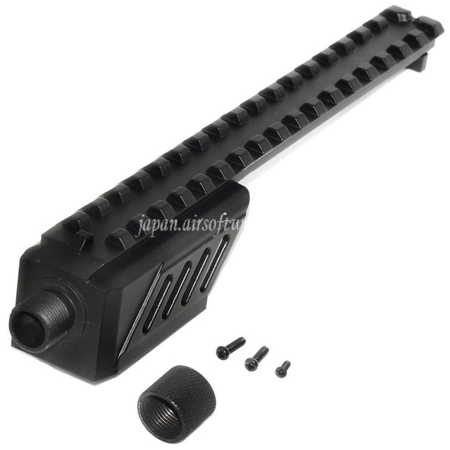CYMA 187mmバレル延長アタッチメントレールマウント CYMA CM127 G18C AEP AEGピストル対応 エアソフトガン