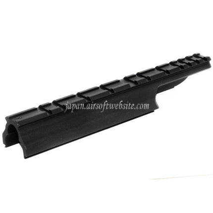KING ARMS 218mm FALスコープマウントベースレールボディカバー KING ARMS FALシリーズAEGライフル用 ブラック
