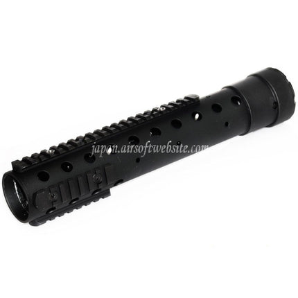 CYMA 323mm アルミ MK12 SPR Mod 0 フリーフロートハンドガードレールシステム M4 M16シリーズ AEGライフル対応 エアソフトガン ブラック
