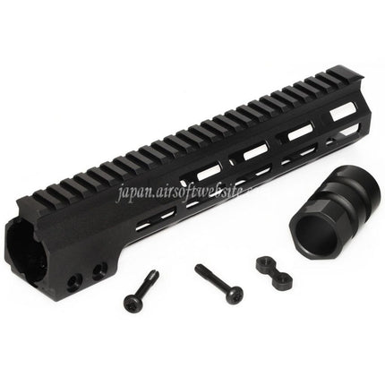 CYMA 267mm 10.5インチ MK16 M-LOKハンドガードレールシステム  M4 M16シリーズAEGライフルに適しています  ブラック