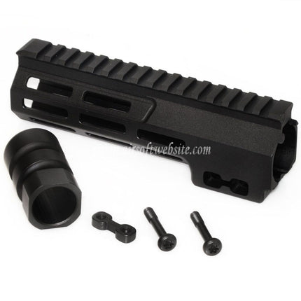 CYMA 178mm 7インチ MK16 M-LOKハンドガードレールシステム M4 M16シリーズ AEGライフル エアソフトガン ブラック
