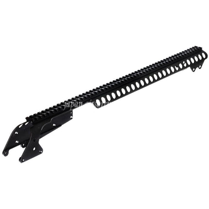 CYMA 537mm アルミトップレールシステム 6シェルキャリアホルダー付き CYMA 東京マルイ M870シリーズ ショットガン エアソフトガン対応 ブラック