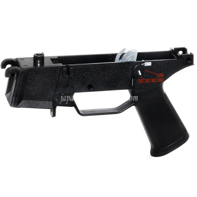 Airsoft Website ポリマー製下半身レシーバーグリップフレーム Umarex S&T H&K UMP 45シリーズ電動ガンライフル対応 ブラック