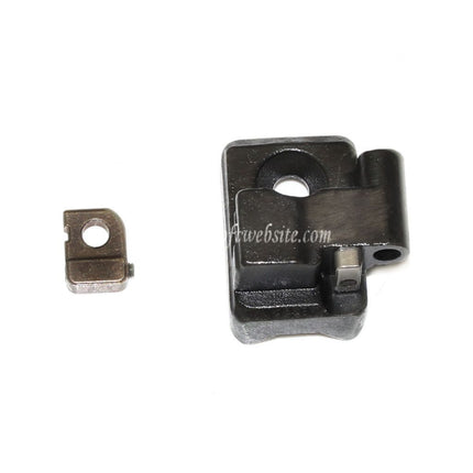 5KU 198mm AB-8スタイル 折りたたみ式バットプレートストック付き D-Boys GHK LCT CYMA AKシリーズライフルに適合エアソフトガン ブラック