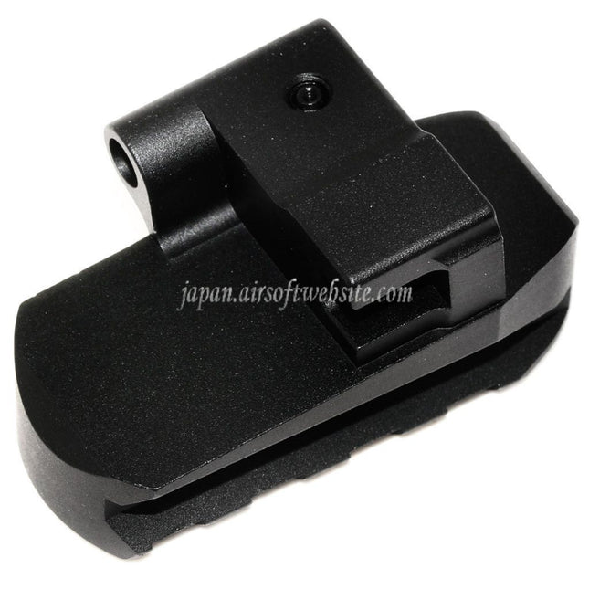 5KU M1913 ピカティニーレール ストックベースアダプター QDスリングホール付き CYMA D-Boys LCT GHK AKシリーズライフル用 エアソフト ブラック