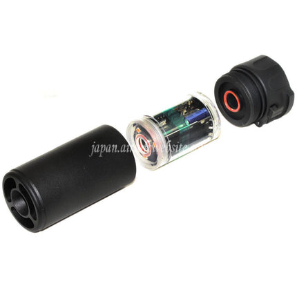 5KU 92mm ミニサプレッサー サイレンサー（スピットファイアトレーサー付き）-14mm CCW 反時計回りネジ式バレルライフル対応