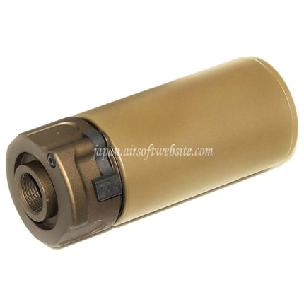 5KU 92mm ミニサプレッサー サイレンサー（スピットファイアトレーサー付き）-14mm CCW 反時計回りネジ式バレルライフル対応
