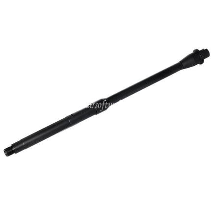5KU 16インチ/16.25インチ アルミミッドレングスアウターバレル-14mm CCW 反時計回りスレッド 東京マルイ M4 MWS GBB ライフル エアソフト ブラック