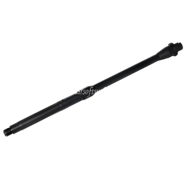 5KU 16インチ/16.25インチ アルミミッドレングスアウターバレル-14mm CCW 反時計回りスレッド 東京マルイ M4 MWS GBB ライフル エアソフト ブラック