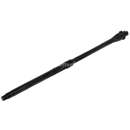 5KU 17.75インチ/18インチ アルミ製ミドル長さアウターバレル -14mm CCW 反時計回りスレッド 東京マルイ M4 MWS GBB ライフル エアソフト ブラック