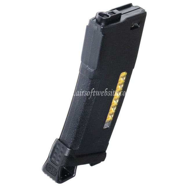 PTS 150発ミッドキャップ強化ポリマーマガジン（MAGPODベースプレート付き）M4 M16シリーズAEGライフル対応 エアソフトガン ブラック