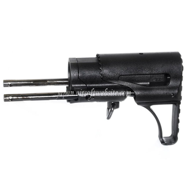 APS CRS PDWスタイル 折りたたみ式ライフルストック M4/M16 AEGライフル対応 ブラック