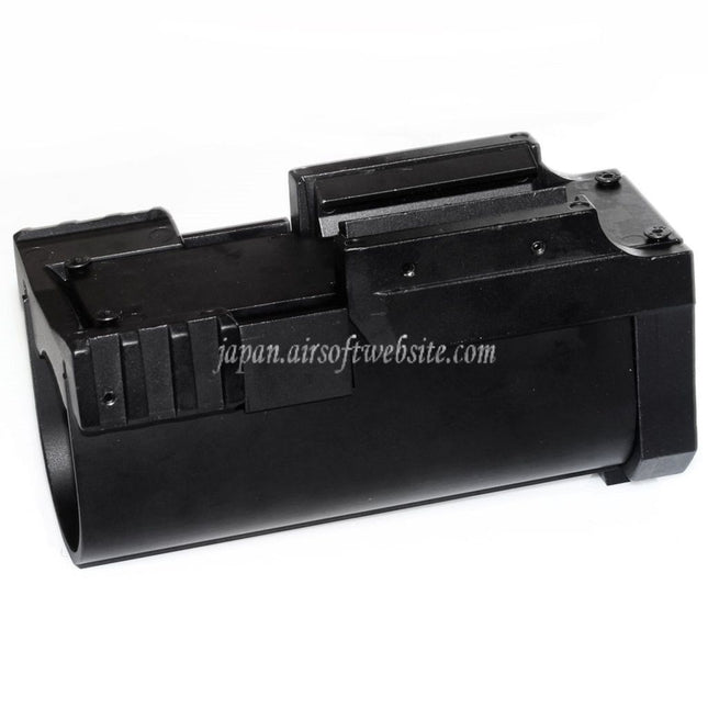 AIRSOFT WEBSITE 132mm アルミ製ガスパワー 40mm M203 ミニグレネードランチャー