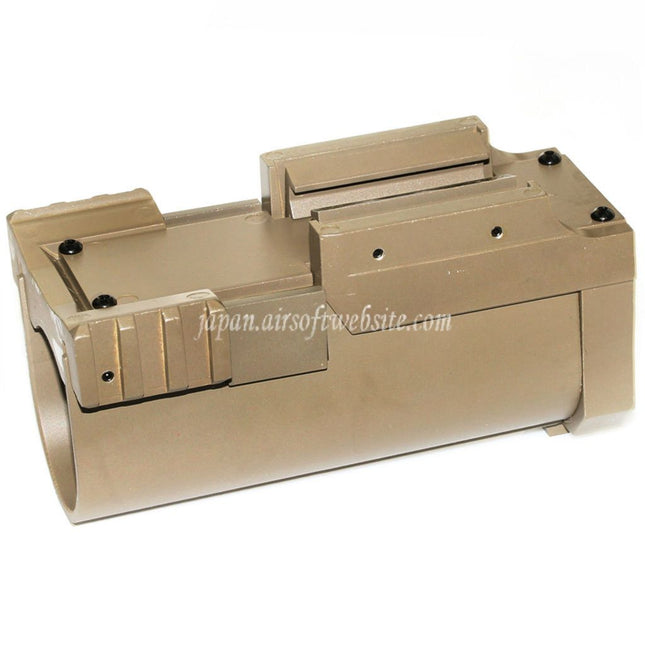 Airsoft Website 132mm アルミ製ガスパワー 40mm M203 ミニグレネードランチャー