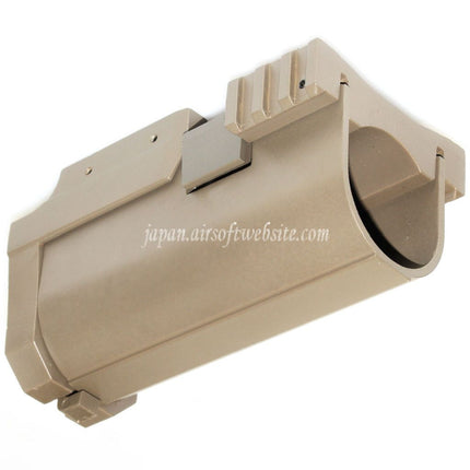 Airsoft Website 132mm アルミ製ガスパワー 40mm M203 ミニグレネードランチャー