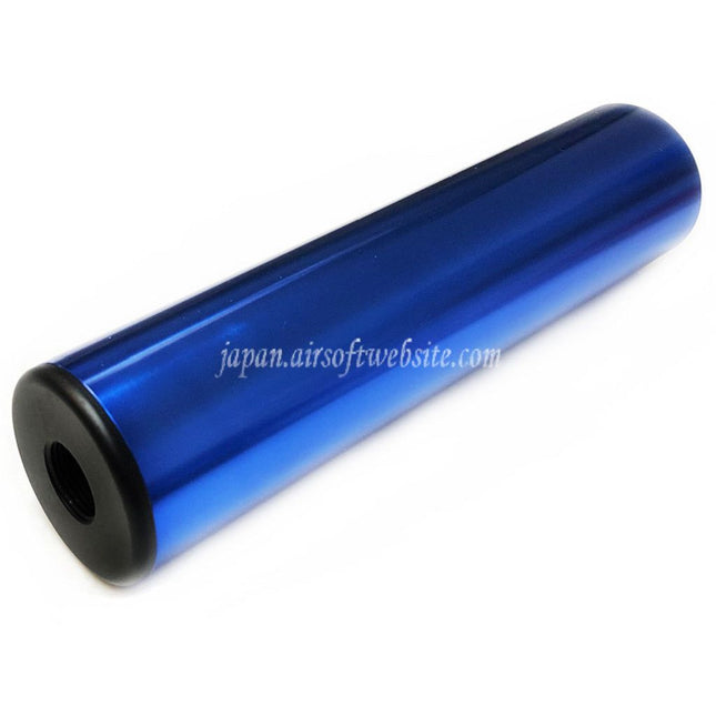 5KU 155mm ダミートレーニング缶（ロングタイプ）-14mm 逆ネジ反時計回り（青）