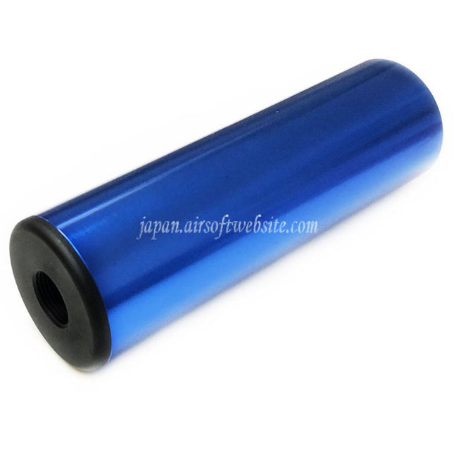5KU 120mm ダミートレーニング缶（ショートタイプ）-14mm 逆ネジ反時計回り（青）