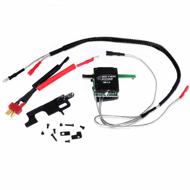 APS SDU 2.0 スイッチアセンブリ ECU（eSilver Edge バージョン2 V2 ギアボックス対応、M4/M16 シリーズ AEG ライフル対応、リアワイヤード）