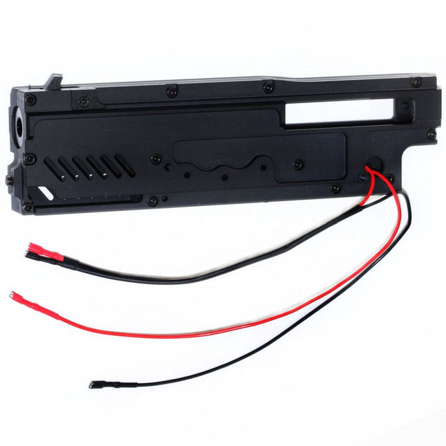 Airsoft Website CNCアルミギアボックスシェル（CLASSIC ARMY A&K M249シリーズ電動ガンライフル対応）