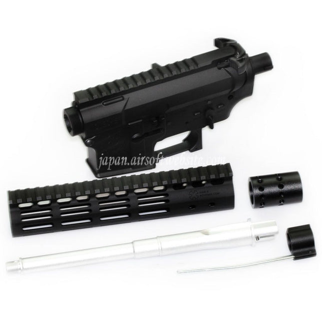 E&C Devgru N4 アッパー&ロワー メタルボディ レシーバー M-Lokレール ハンドガードシステムセット E&C 東京マルイ M4 M16シリーズ AEGライフル エアガン