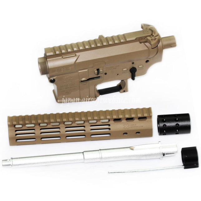 E&C Devgru N4 アッパー&ロワー メタルボディ レシーバー M-Lokレール ハンドガードシステムセット E&C 東京マルイ M4 M16シリーズ AEGライフル エアガン