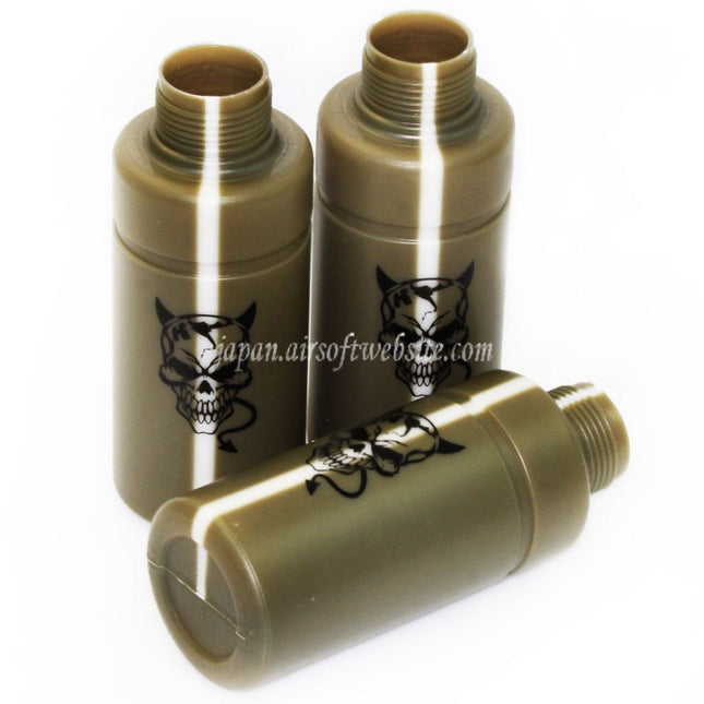 APS HAKKOTSU サンダーB CO2サウンドグレネード デビルシェルボトル 3個入り コア付き