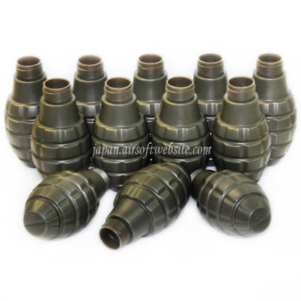 APS HAKKOTSU サンダーB CO2サウンドグレネード パイナップルシェルボトル 12個入り コア付き